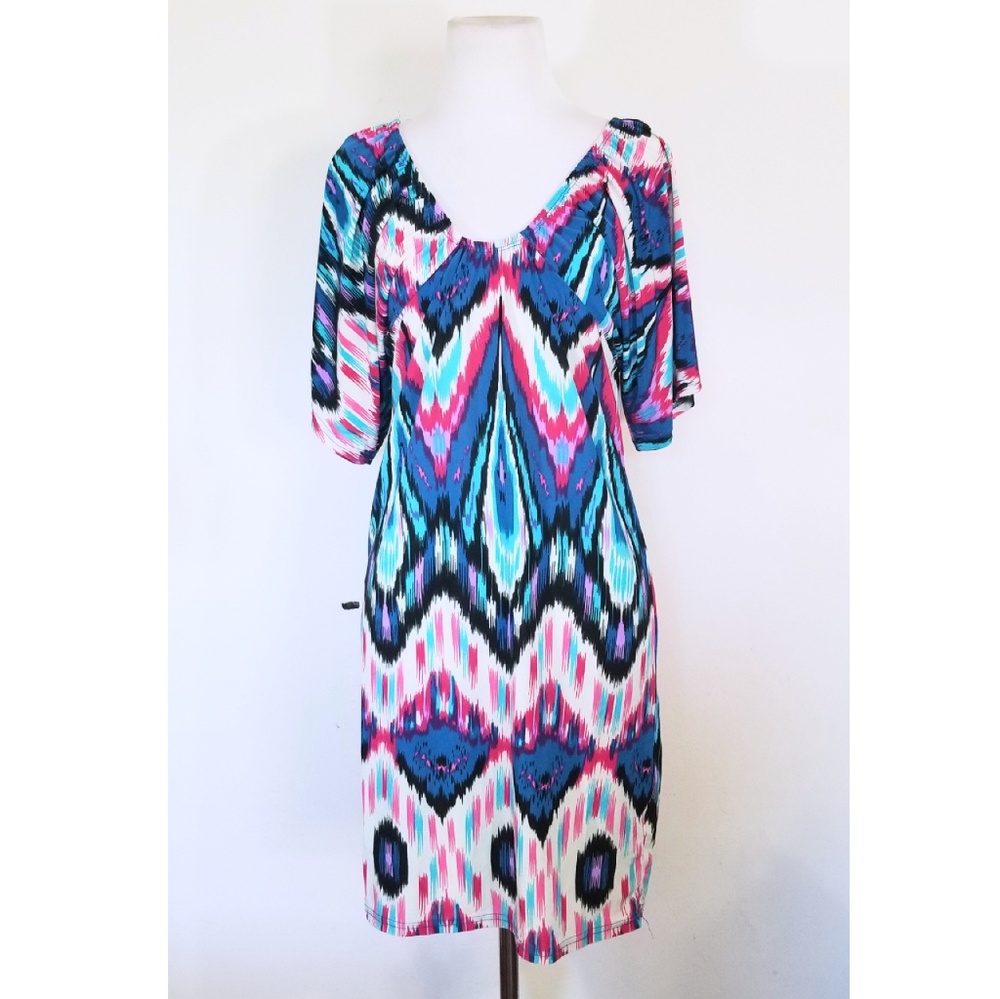 CristinaLove Vibrant Colors Boho Dress